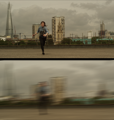 Angle blur