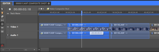 slide edit timeline
