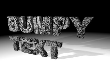 Parallax text