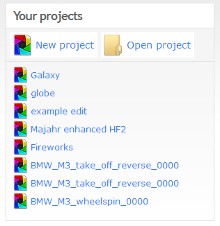 your projects