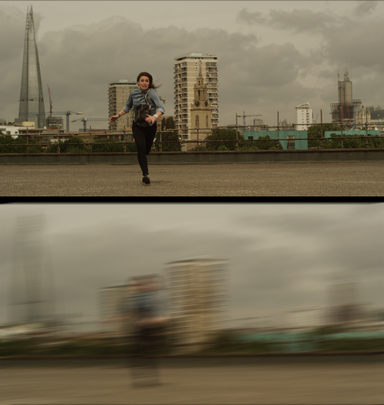 Angle blur