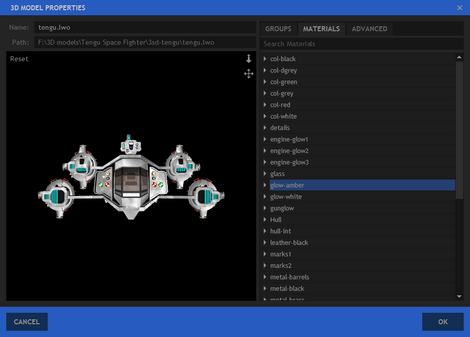 3D object import