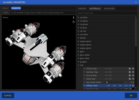 fighter untextured