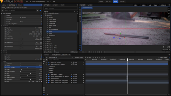 Compositing screenshot