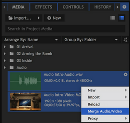 MergeMenu