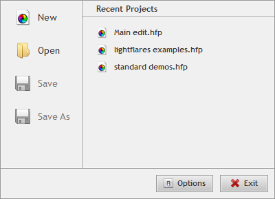 file menu