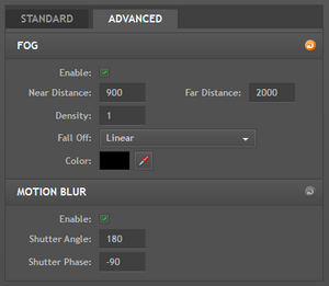 comp shot advanced properties