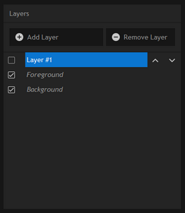 creating layers